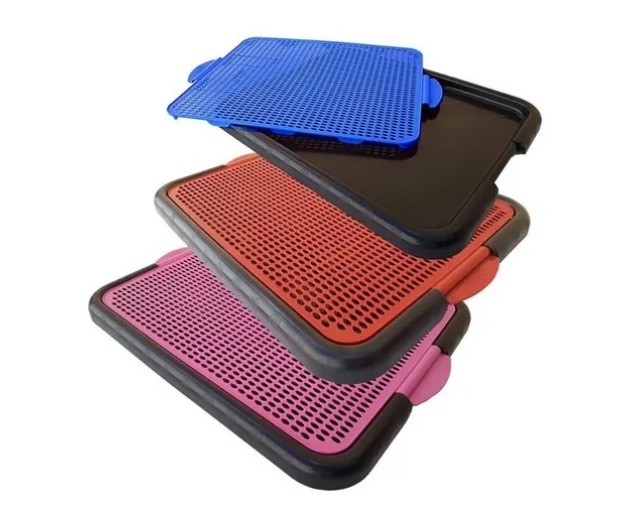 Sanitário Plástico Para Cães AZUL 